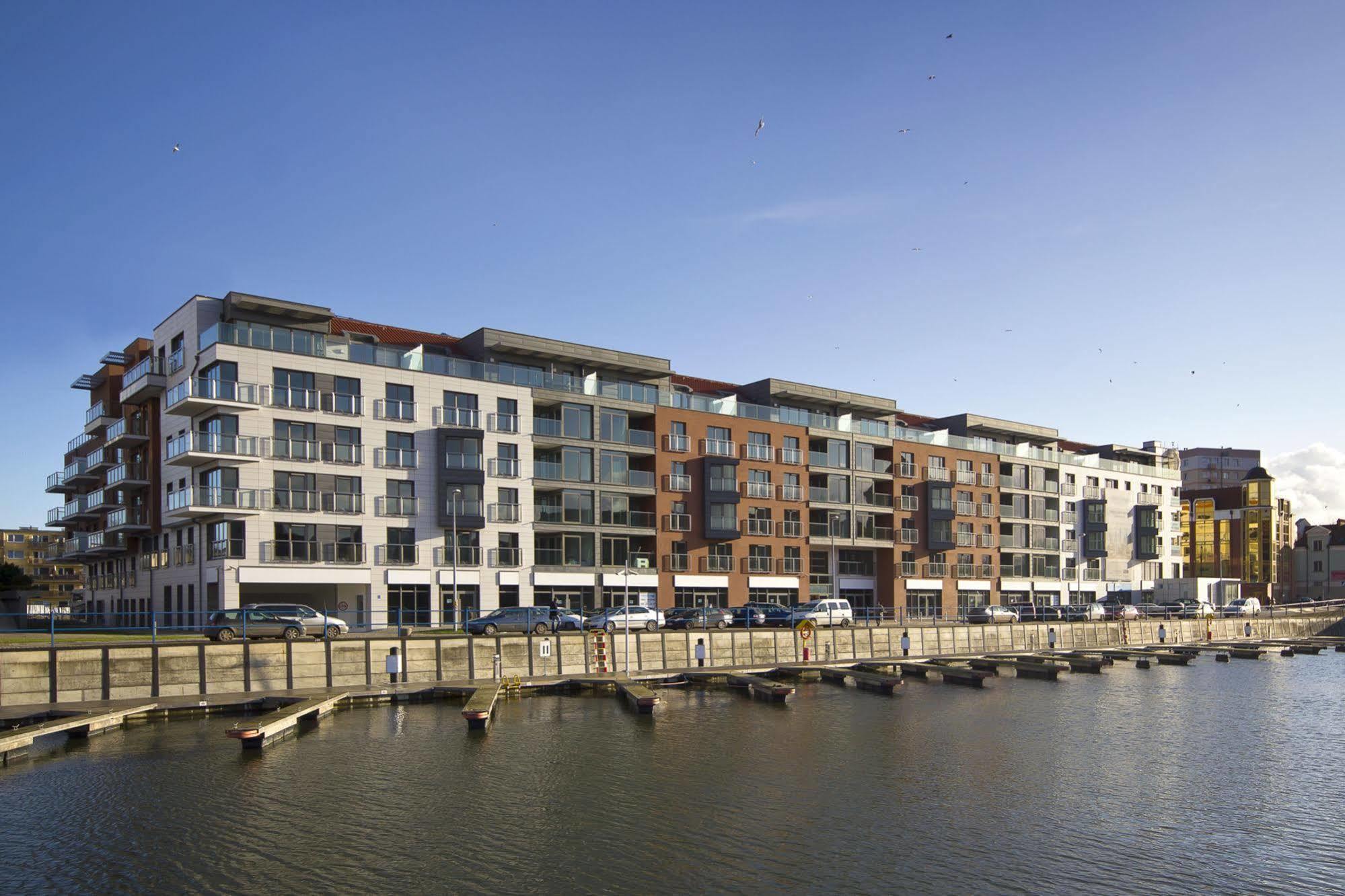 Waterlane Pool & Gym Apartments Gdańsk Exterior foto